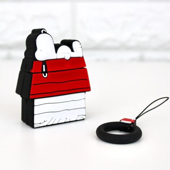 Snoopy Dog House AirPods 1 & 2 Case Cover - Picture 1 of 4